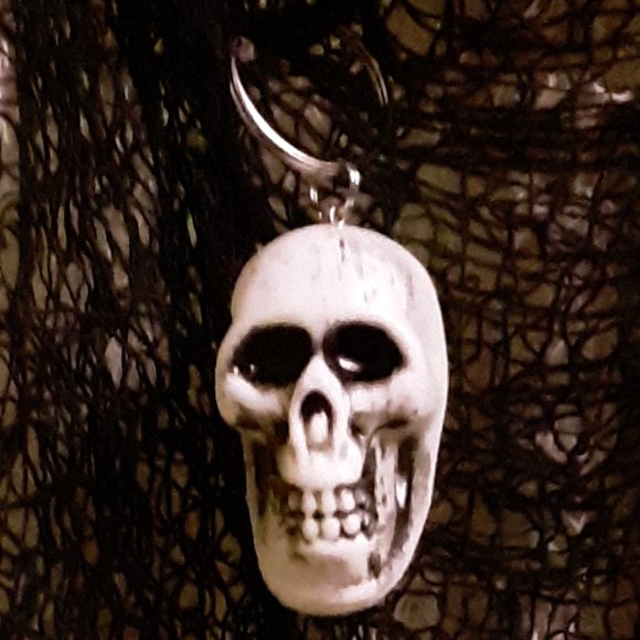 Skull Key Chain Free With Halloween Purchase $25 Or More Add To Bundle - Picture 1 of 13